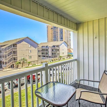 Myrtle Beach Condo With Balcony Walk To Beach! ภายนอก รูปภาพ