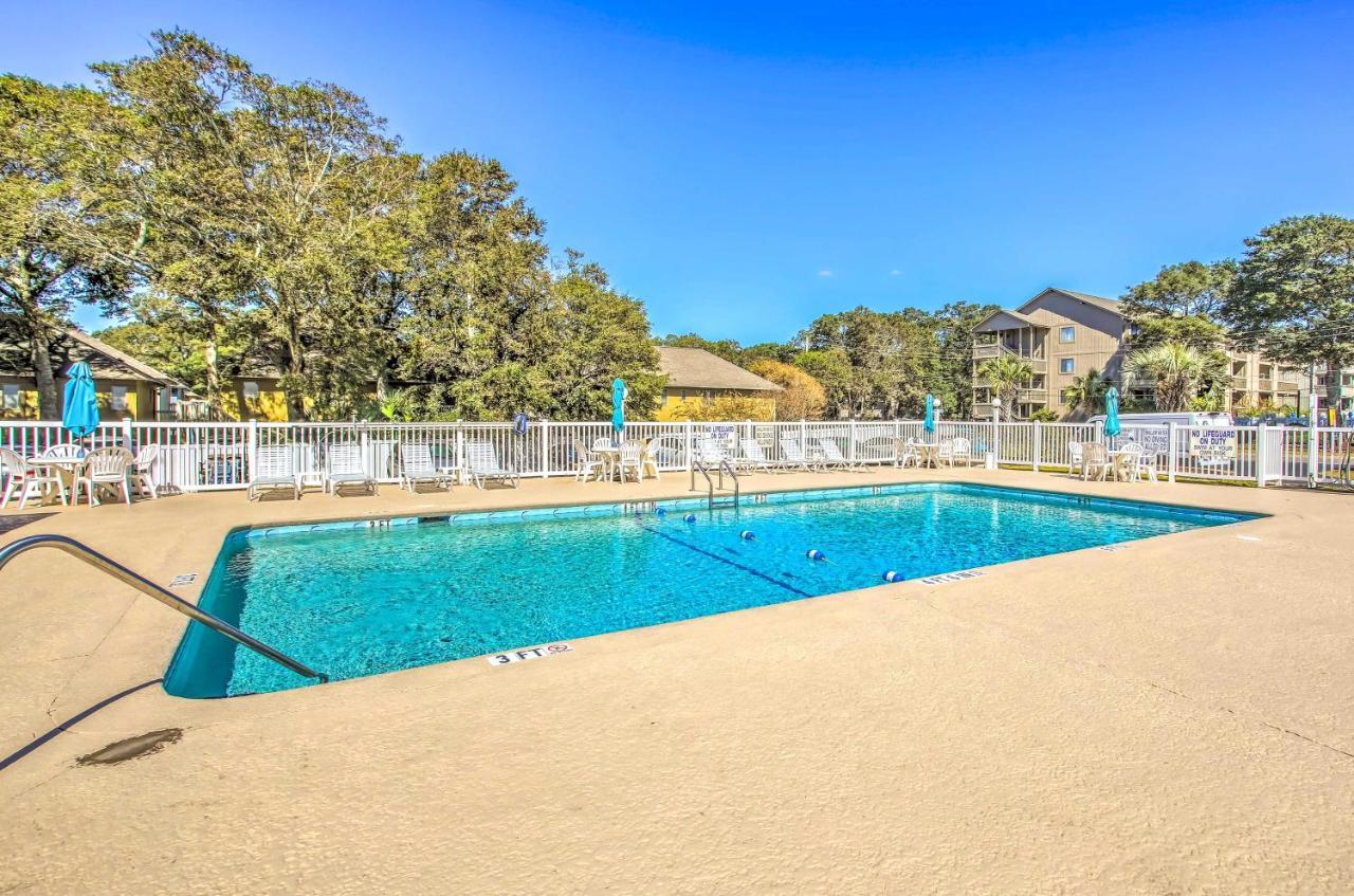 Myrtle Beach Condo With Balcony Walk To Beach! ภายนอก รูปภาพ