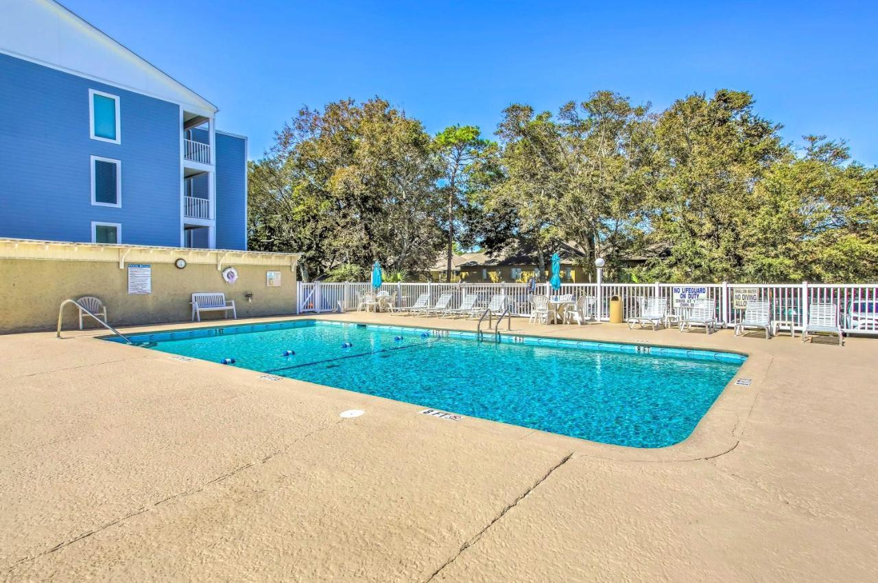Myrtle Beach Condo With Balcony Walk To Beach! ภายนอก รูปภาพ