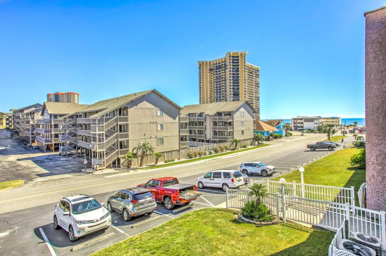 Myrtle Beach Condo With Balcony Walk To Beach! ภายนอก รูปภาพ